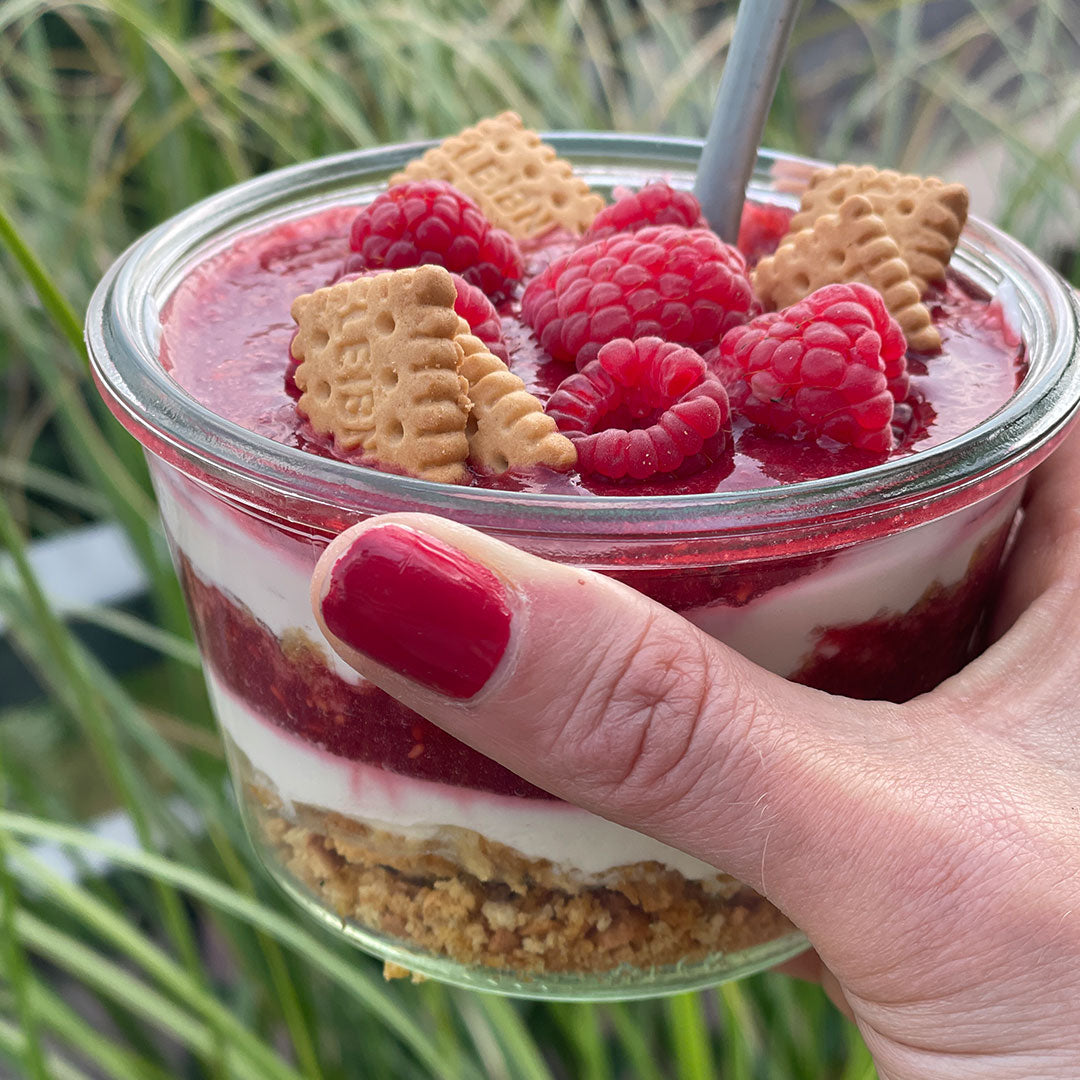 Forest Raspberry No-Bake Cheesecake – vomFASS Ghirardelli Square