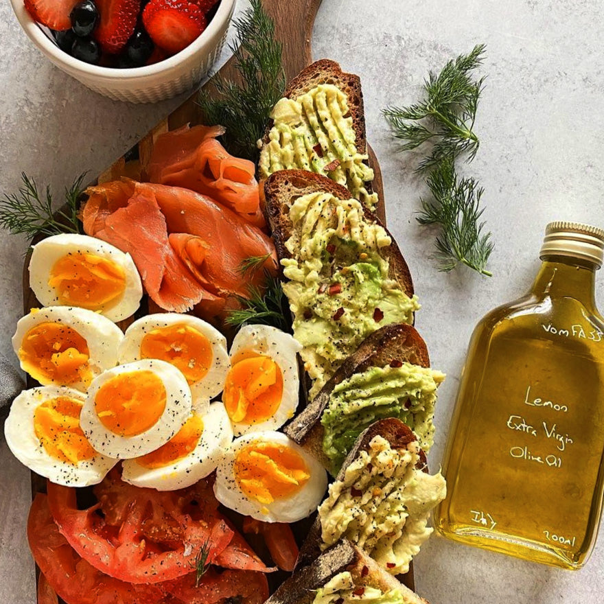 Avocado Toast With Lemon Olive Oil – vomFASS Ghirardelli Square