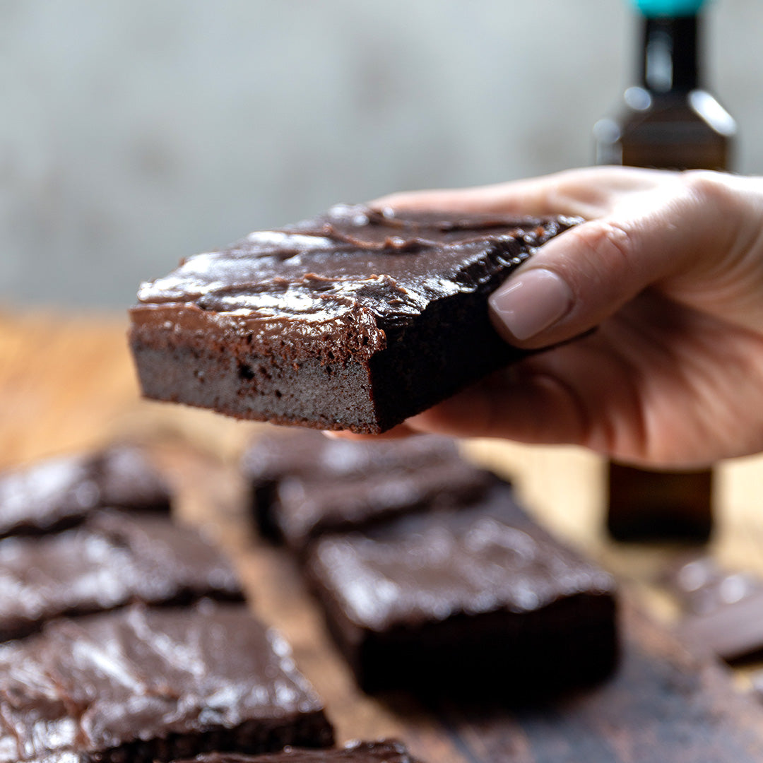 Chocolate Olive Oil Sheet Cake – vomFASS Ghirardelli Square