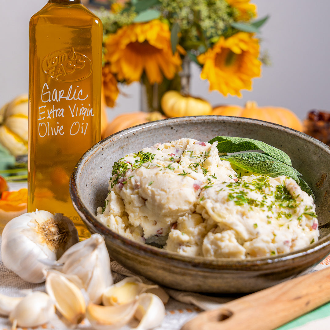Vegan Garlic Mashed Potatoes – vomFASS Ghirardelli Square
