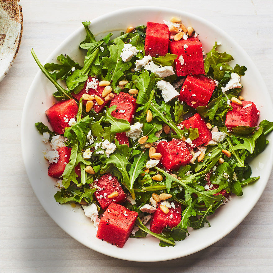 Watermelon, Arugula, and Pine Nut Salad – vomFASS Ghirardelli Square