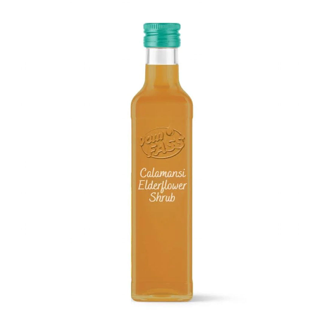 Calamansi Elderflower Shrub - Refreshing Drink & Culinary Syrup