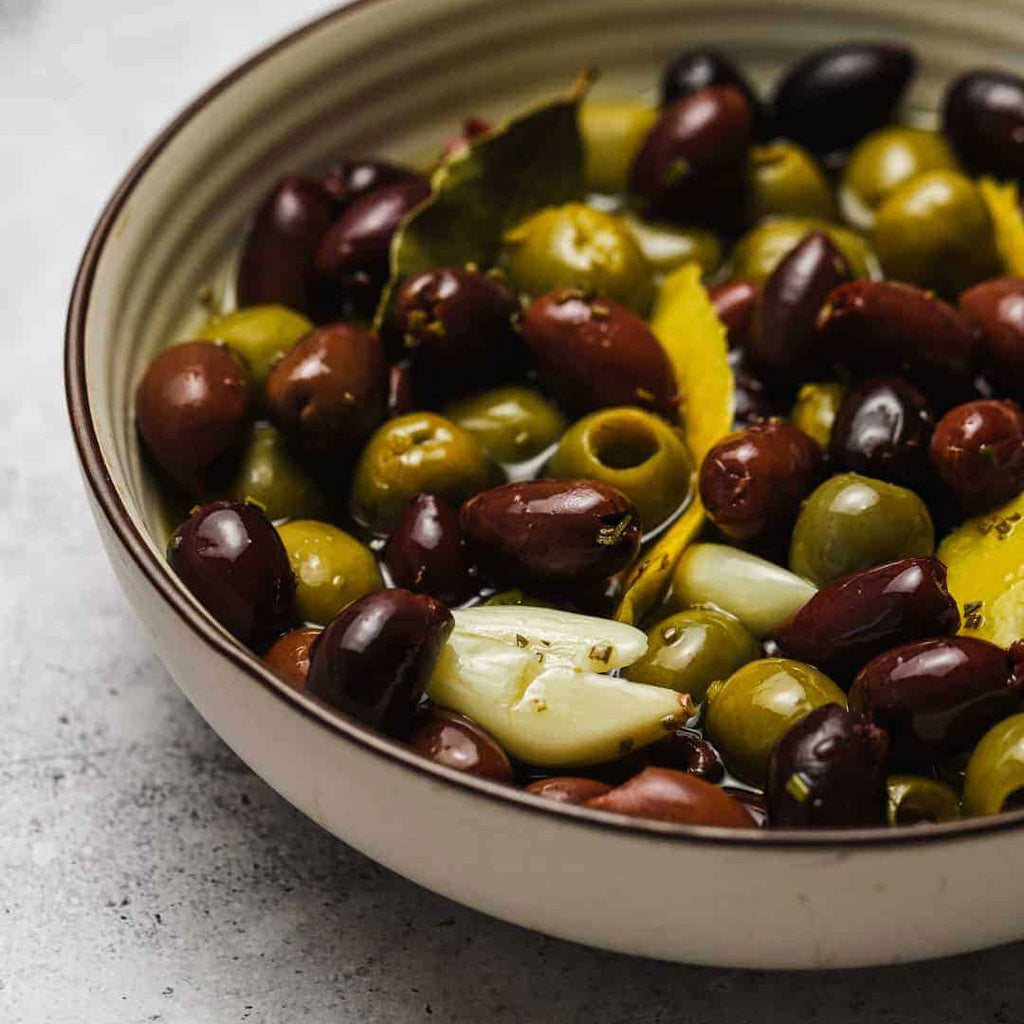 Easy Marinated Olives