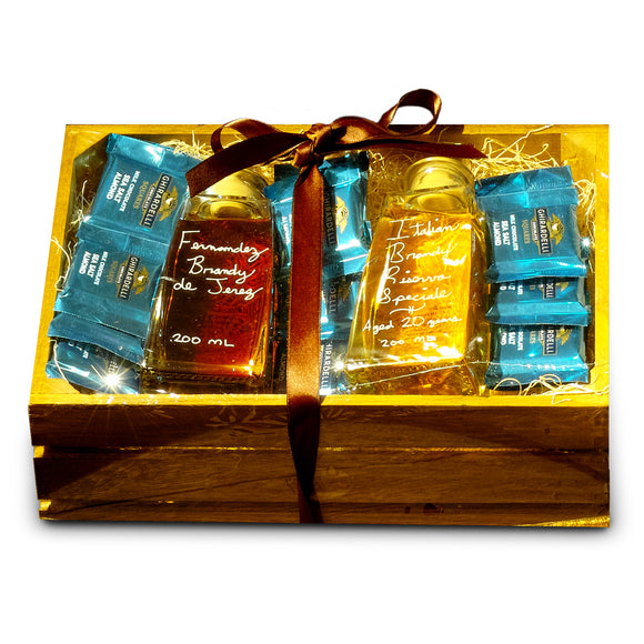 Brandies & Chocolate Gift Set