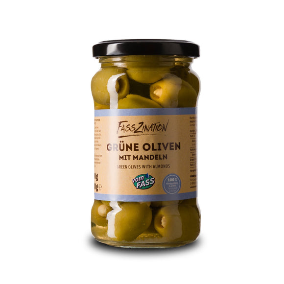 Green Olives with Almonds