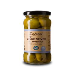 Green Olives with Garlic