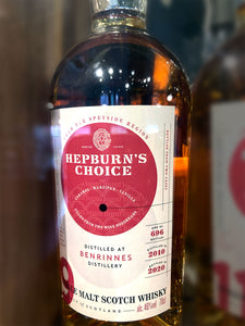 Hepburn's Choice - Benrinnes Single Malt Speyside Scotch