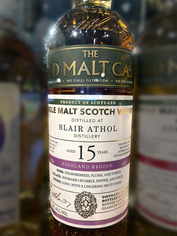 The Old Malt Cask - Blair Athol Single Malt Highland Scotch
