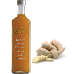 Ginger-Grape Balsamic Vinegar with Lemon